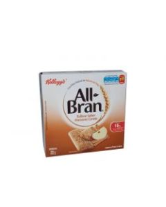 Kellogg's All Bran Manzana Canela Barra de Cereales