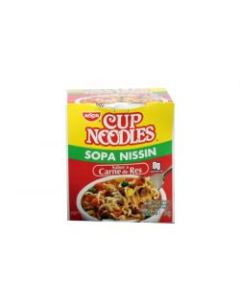 Nissin Cup Noodles Soup Beef Flavor