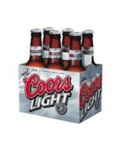 Coors Light Cerveza 6-Pack 