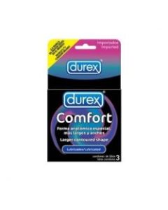 Durex Comfort Condoms, 3 pieces