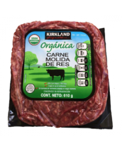 Kirkland Signature Carne Molida de Res Orgánica 3-Pack