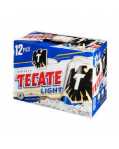 Tecate Light Beer Can 12-Pack